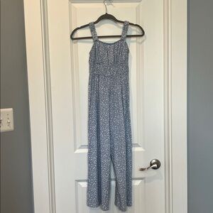 Art Class Girls Spring Floral Jumpsuit